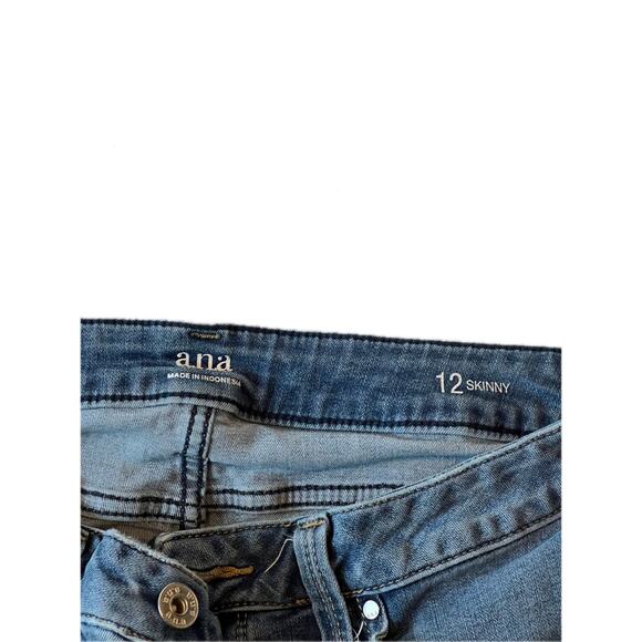 Ana Skinny Jeans Woman's Size L (12) - Picture 3 of 3